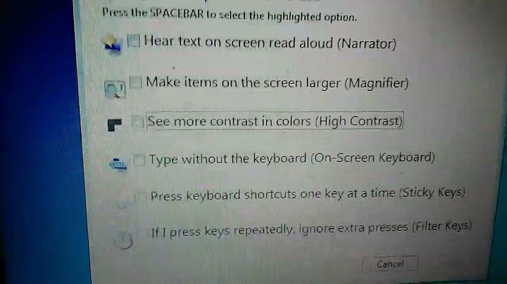 Lọc danh sách trong access window 7