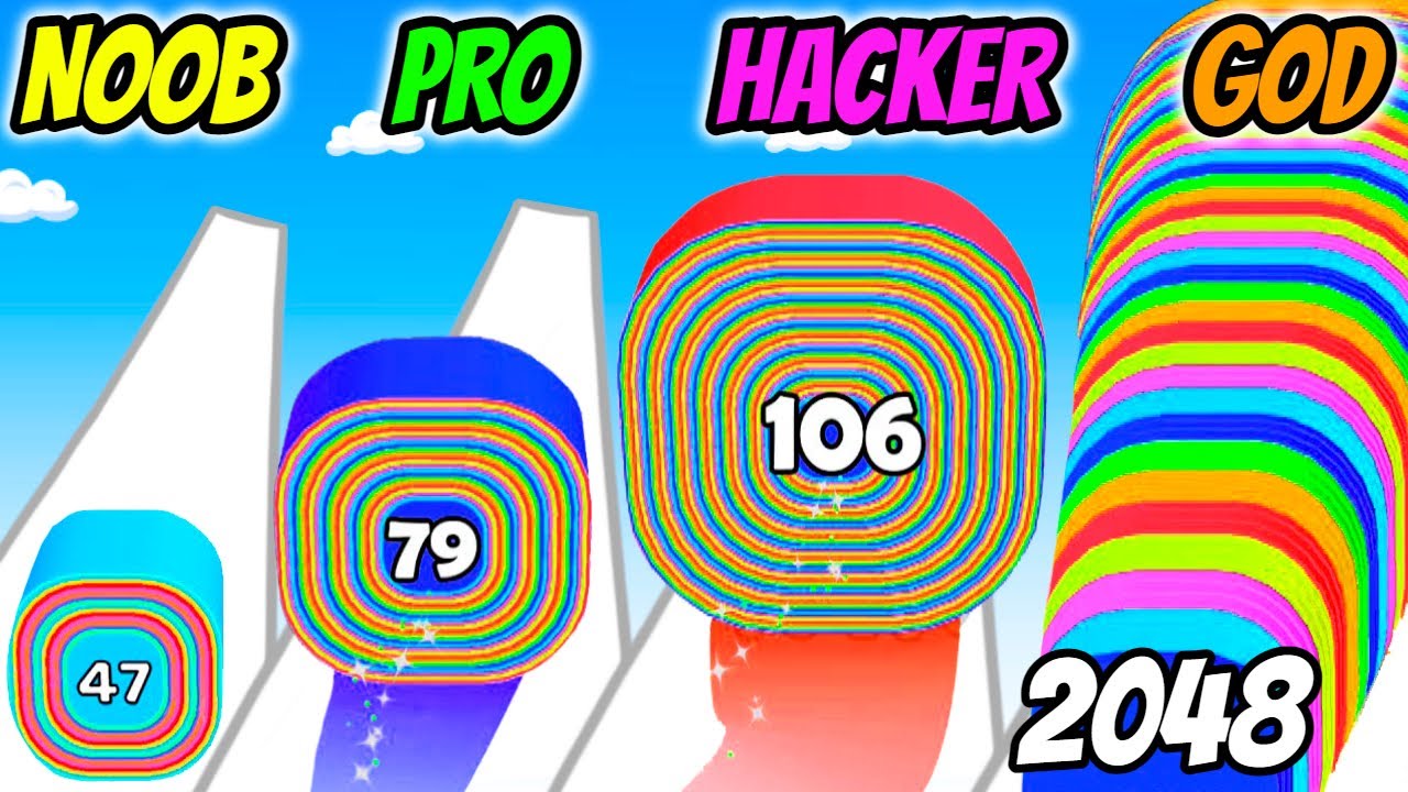 Smash Runner! - НУБ против ПРО против ХАКЕРА против БОГА