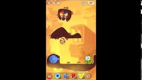 Cut The Rope 2 Junkyard - Level 59 (3-9) - 3 Star Walkthrough