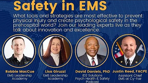 Aug 3 - Safety in EMS Roundtable