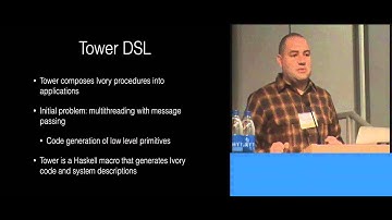 ICFP 2014: Building Embedded Systems with Embedded DSLs (Experience Report) - Patrick Hickey