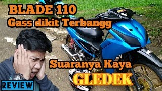 Review BLADE 110cc ROAD RACE || Suaranya kaya GLEDEK || Calon PODIUM dikelasnya