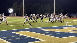 Video: Skaneateles William Carroll scores a TD on a wildcat play against Windsor