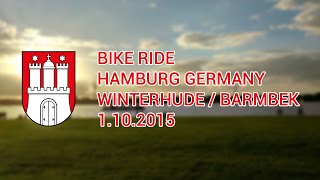 Fahrradtour durch Hamburg Barmbek und Winterhude