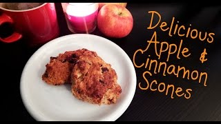 Delicious Apple and Cinnamon Scones How To Tutorial ¦ The Corner of Craft