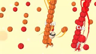 bridge race gameplay with ball festival screenshot 5