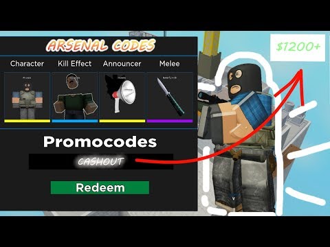 Codes For Arsenal On Roblox 2019