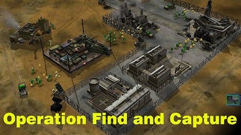 General Zero Hour Custom Mission - Operation Find and Capture Mission