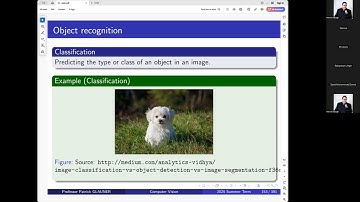 Computer Vision: 3rd lecture (object recognition, convolutional neural networks)
