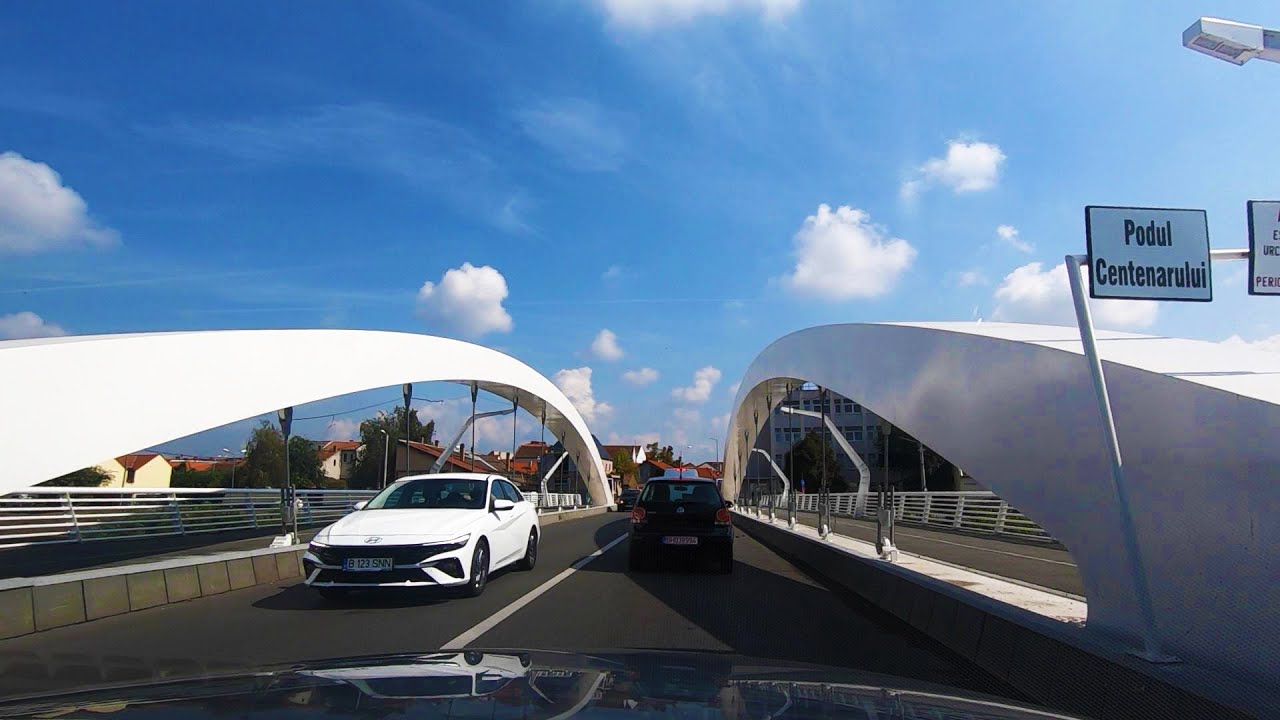 Pasaj Subteran Piața Gojdu -Primăria Oradea-Podul Centenarului-Piața Decebal-19.09.0204 🏰🏦💖🚙