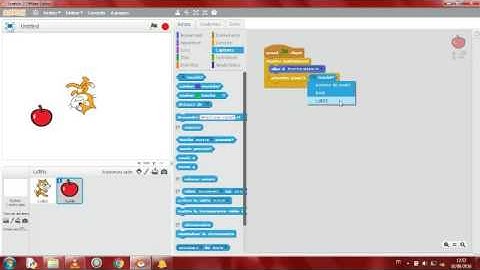 Attrape la pomme - Tutoriel Scratch français