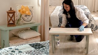 Repair and decoration in the bedroom. Spectacular repainting of an old bench. Village Vlog by Olesya & house 107,939 views 8 days ago 29 minutes