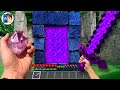 Minecraft in Real Life POV - REALISTIC NETHER PORTAL in Realistic Minecraft Real POV #skreeper