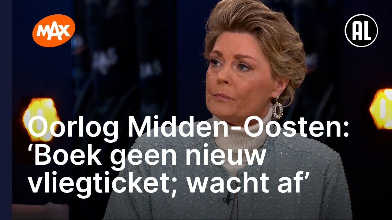 Jeanine Janssen over reizigers die vastzitten in Midden-Oosten | TIJD VOOR MAX