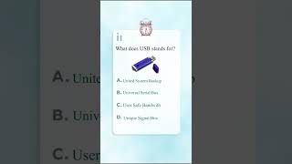 What does USB stand for? 💻 99% Fail This Tech Trivia! #Shorts
