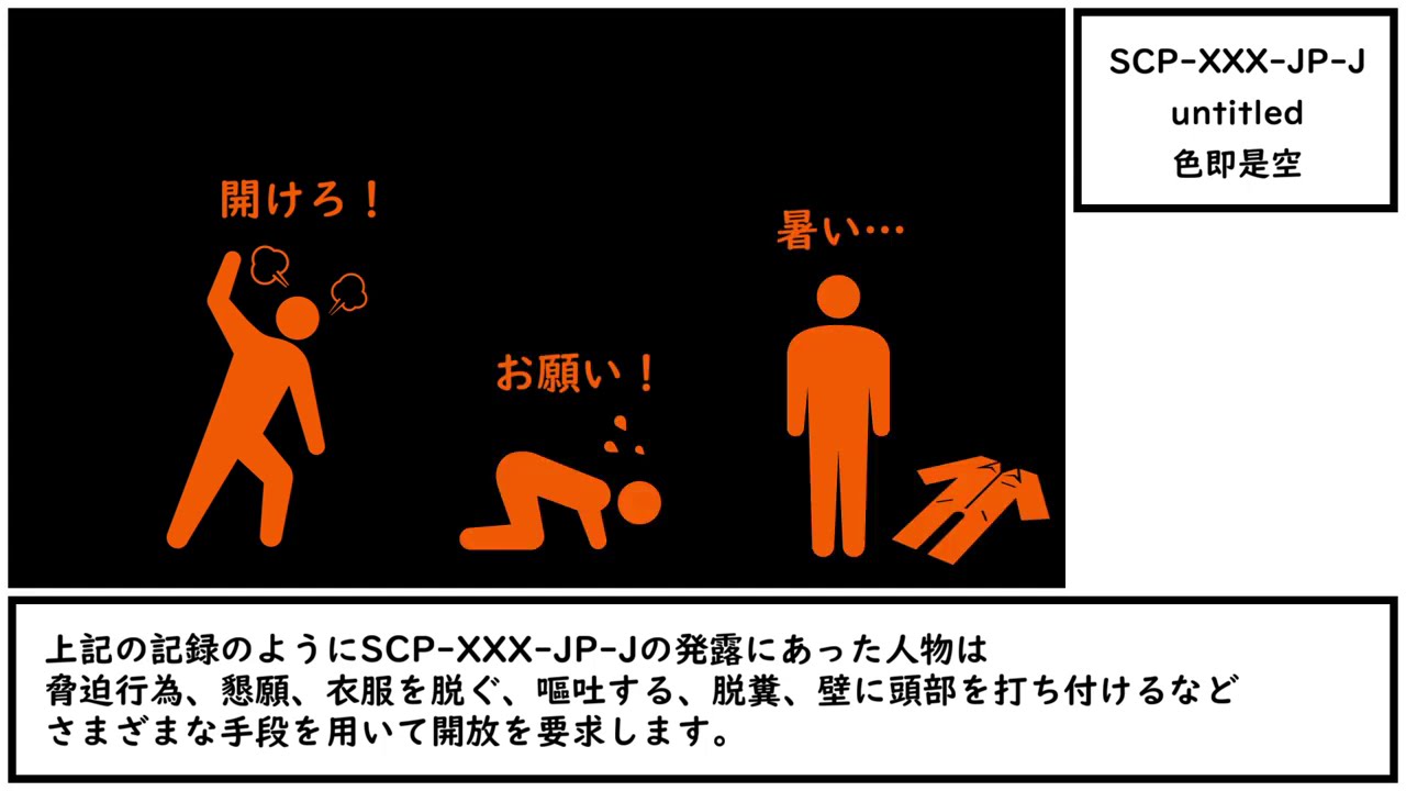ゆっくり紹介】SCP-XXX-JP-J【untitled】 - YouTube