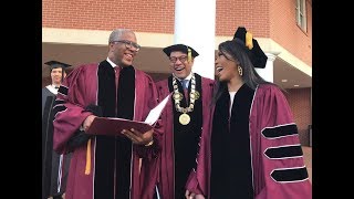 Black Billionaire Robert F. Smith pays off debt of Morehouse Grads - Michael Imhotep 5-19-19