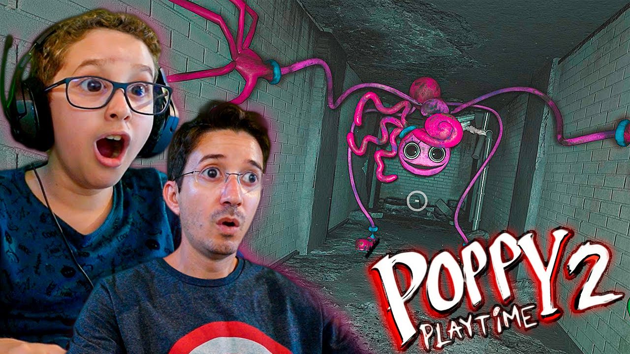 POPPY PLAYTIME CAPITULO 2 Completo - COMO ESCAPAR DA FABRICA DE BRINQUEDOS  - Games 