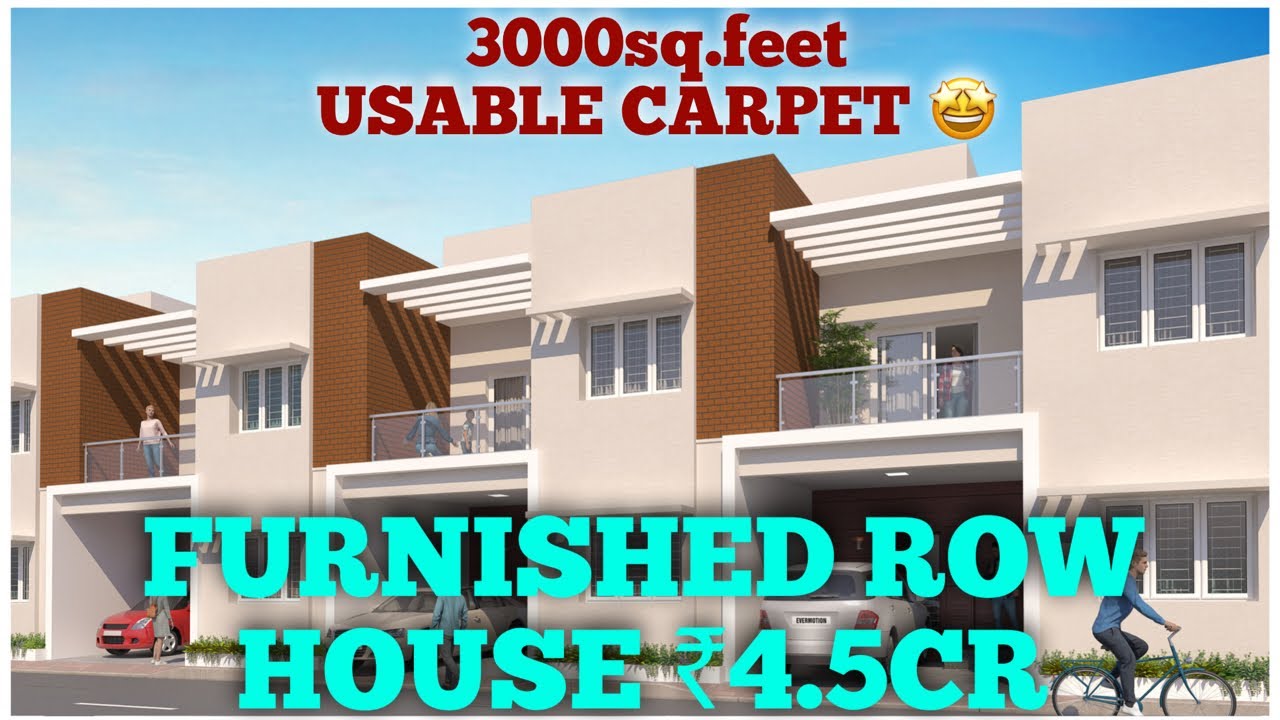 5bhk row house with 3000 carpet area @4.50cr negotiable. at Mira Bhayander 