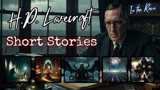 H.P. Lovecraft Short Horror Stories Collection Audiobook Bedtime Story With Soft RAIN. screenshot 3