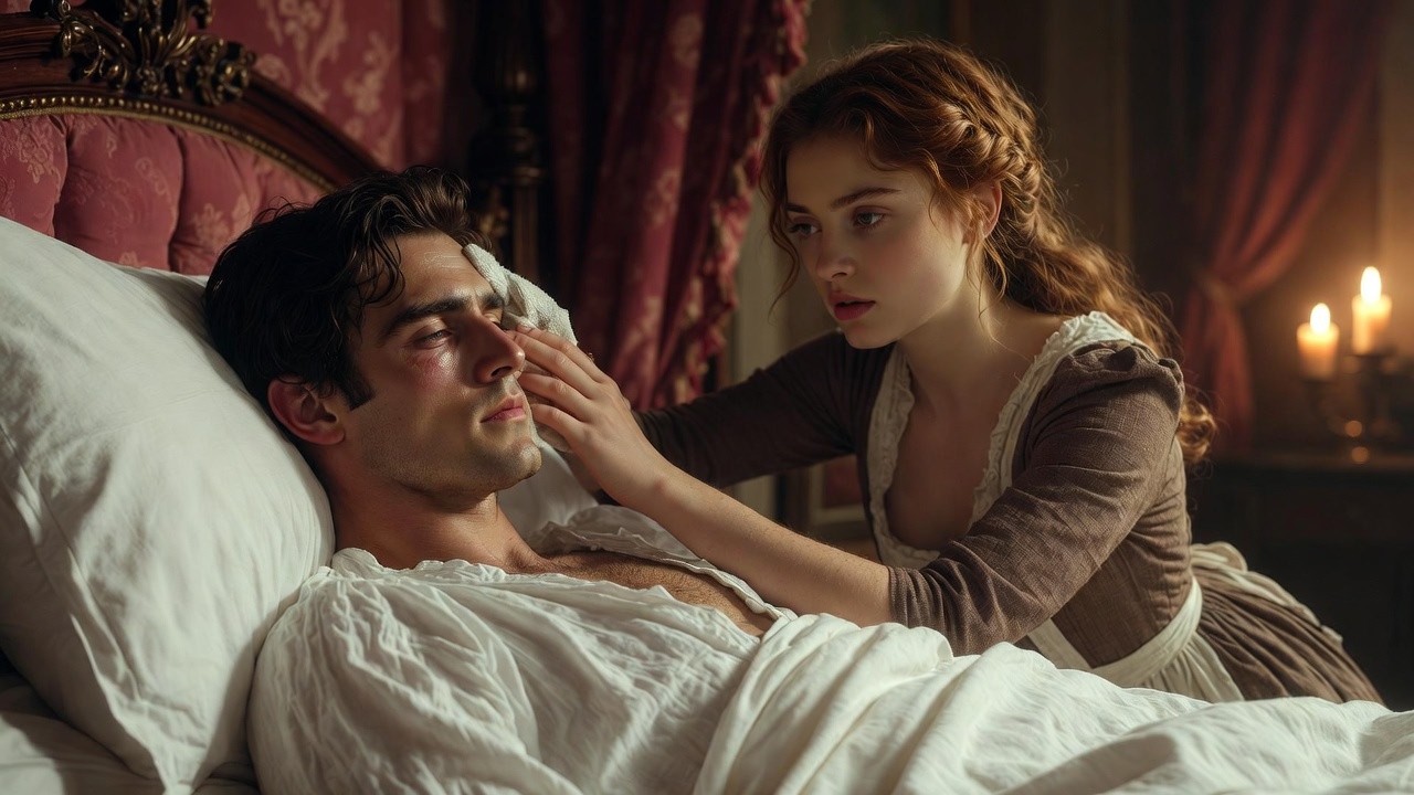 A Duke fell gravely ill—his family left him, but a humble maid remained by his side.