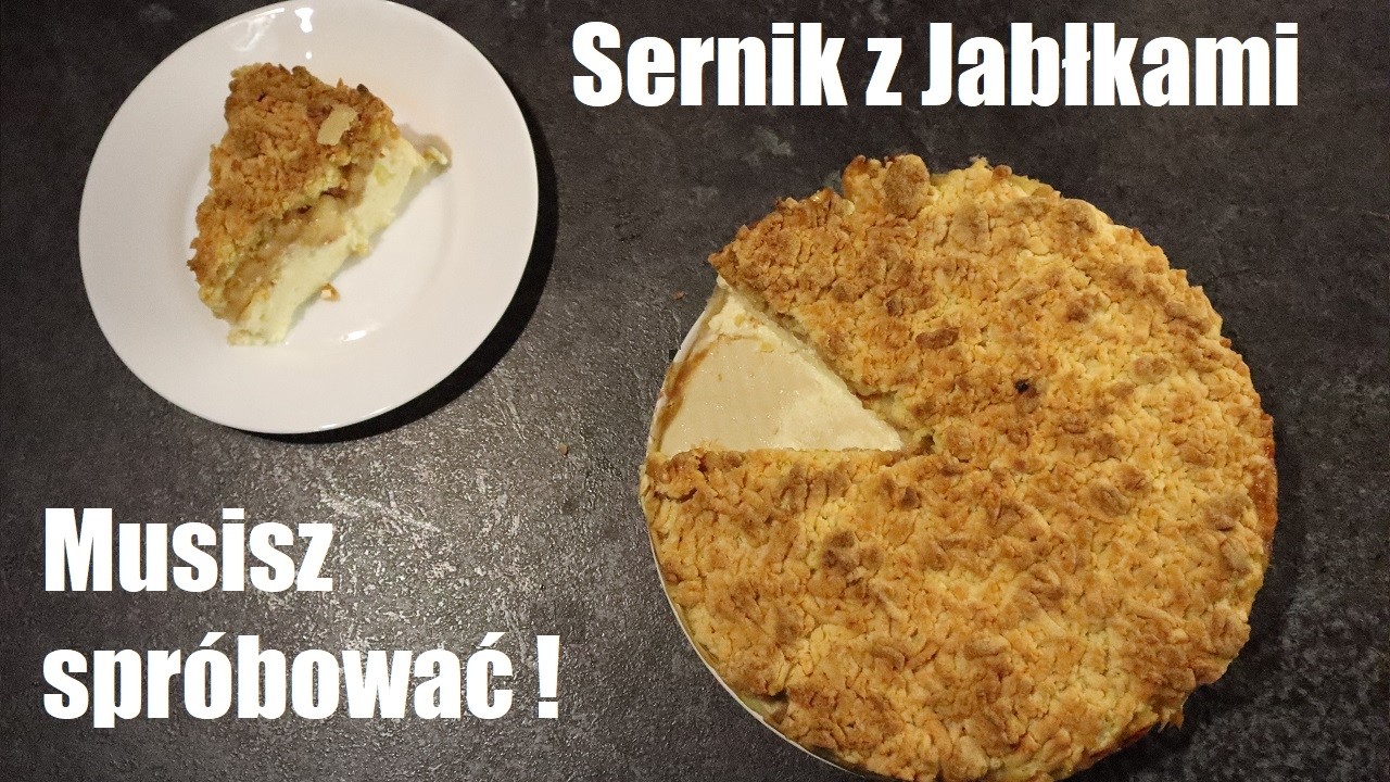 Jak zrobić sernik z jabłkami i kruszonką? Prosty przepis krok po kroku