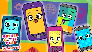 Cellphone Finger Family + More | Mother Goose Club Nursery Rhyme Cartoons