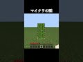 マイクラの謎 #マイクラ #上手いと思ったら高評価 #minecraft #マインクラフト #まいくら
