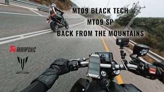 Yamaha MT09 SP 2021 vs Tech Black | Great Stock Sound