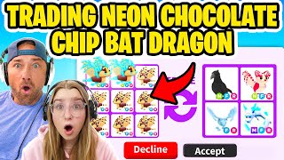 We Trade The BEST NEW NEON Pets In Adopt Me! Roblox!