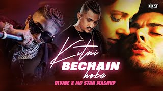 Kitni Bechain Hoke Ft DIVINE x MC STAN | Dip SR | DRILL MASHUP Resimi