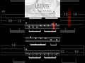IN THE MIRROR / LOUDNESS【BASS TAB】 #shorts #basstabs #loudness