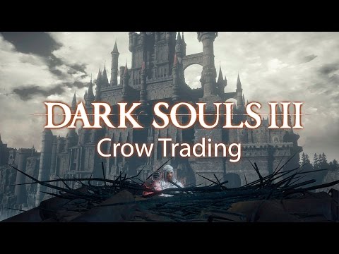 Видео: Dark Souls 3: Обмен вещей в гнезде ворон (Crow Trading)