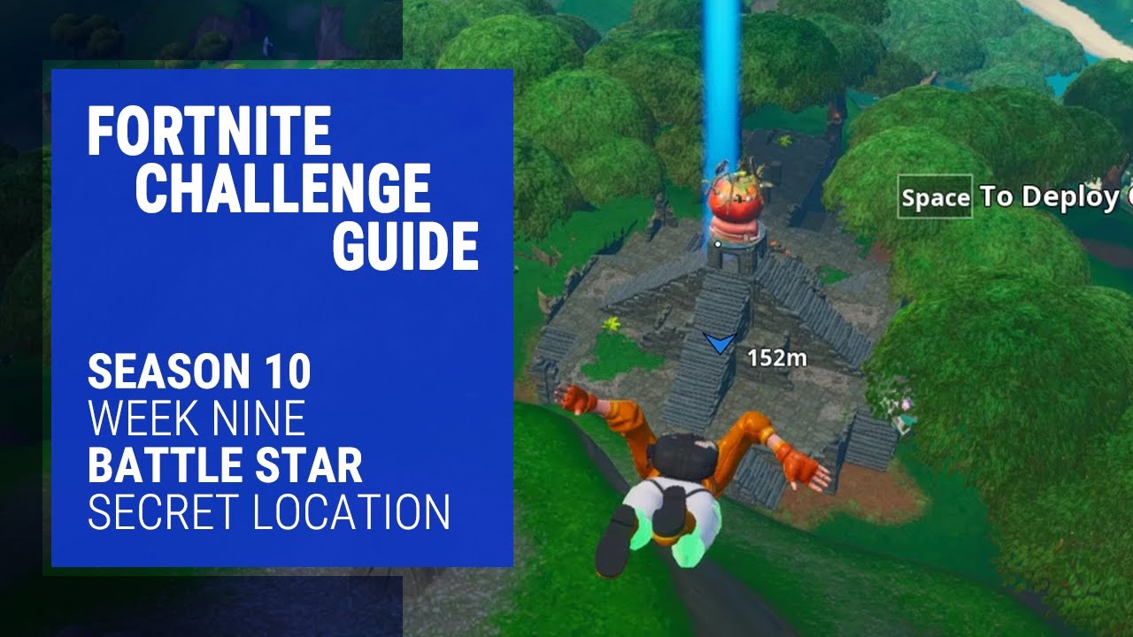 Fortnite Season 10 Battle Star Location - Week Nine https://www.gamesatis.com/