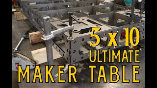 5' x 10' ULTIMATE MAKER TABLE KIT  Welding Fixture Table