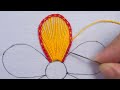 Top Modern hand embroidery unique stitch flower design making easy sewing tutorial