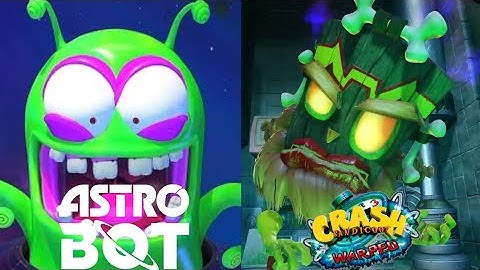Astro Bot Final Boss with Crash Bandicoot N. Sane Trilogy Music