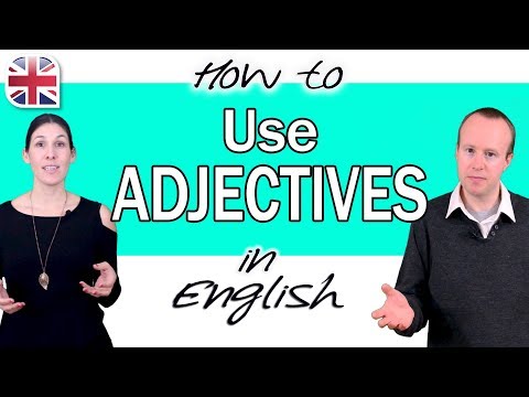 How to Use Adjectives in English - English Grammar Course