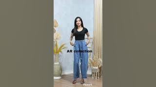 kulot jeans rawis snow black dan blue full karet