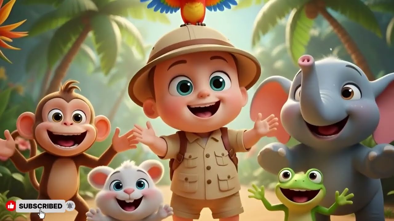 Yes or No Jungle Game | Fun Jungle Learning Song for Toddlers