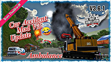 Another car accident v3 update 😀💥 for bussid v3.6.1 || full review guy