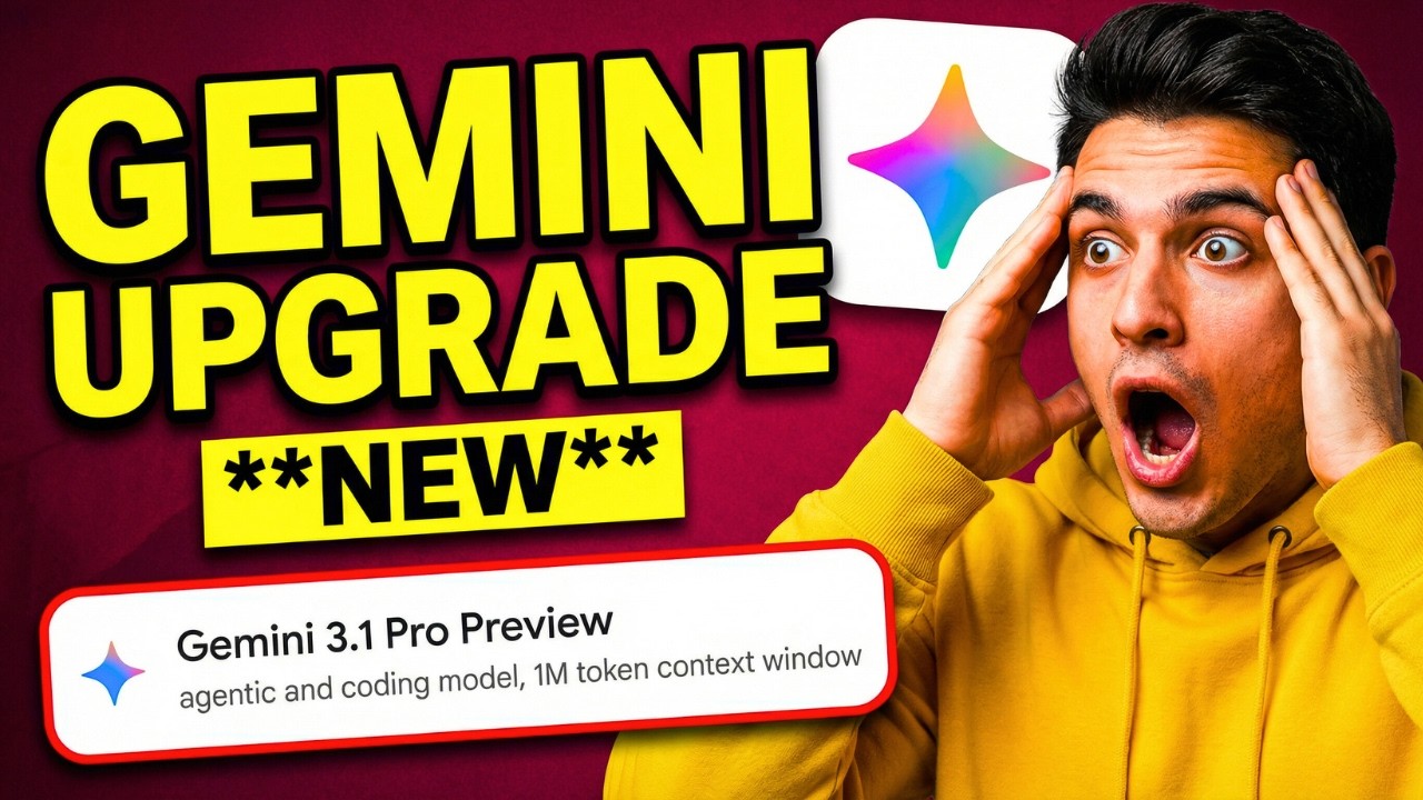 Google Released Gemini 3.1 Pro Preview | GEMINI NEW UPDATE