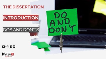 The Dissertation Introduction: Dos and Don