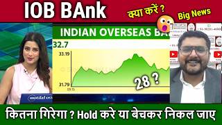 Indian overseas bank share news,Hold or sell ? expert analysis/iob share news,target tomorrow