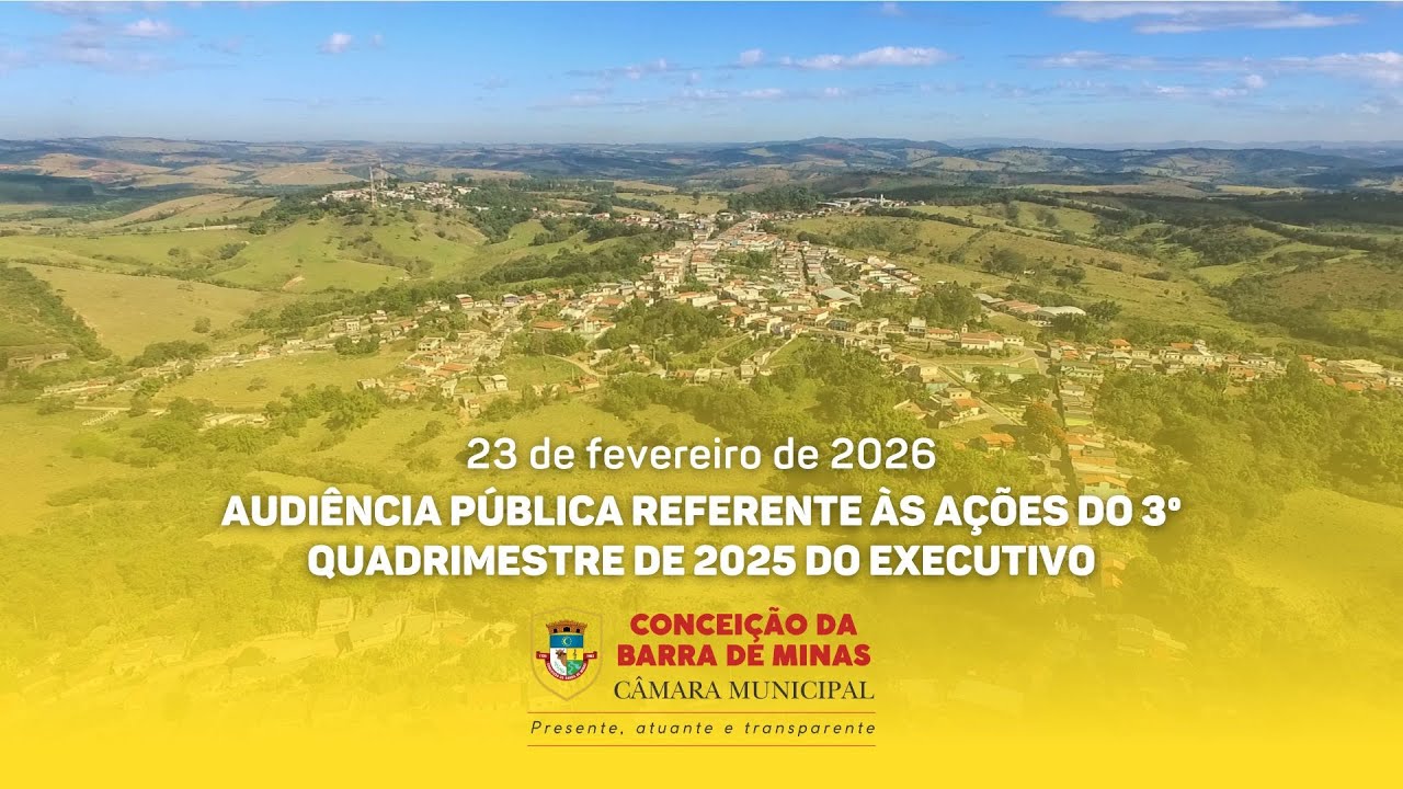 Audiência pública Referente às ações do 3º quadrimestre de 2025 do executivo
