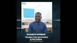 Loho Christopher  Excelerate Internship