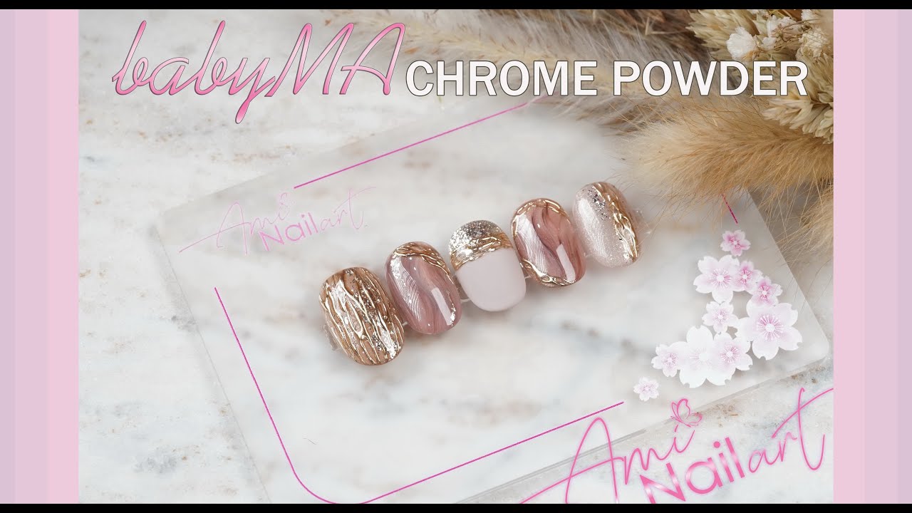 Chrome Powder Nail Art Designs | Easy & Elegant Application Tutorial