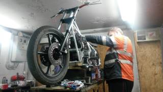 Information Kawasaki KZ-440 bobber first startup Guide