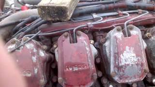 Iveco 18 liter V8 start and running