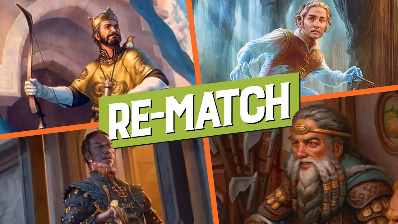 RE-MATCH! Bard, Bilbo, Thorin, Master of Lake-Town | Hobbit Commander Gameplay thumbnail